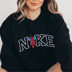 Spidey black crewneck sweater